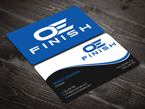 Business Card Design by Expert Bappy for OE FINISH | Design: #32411566