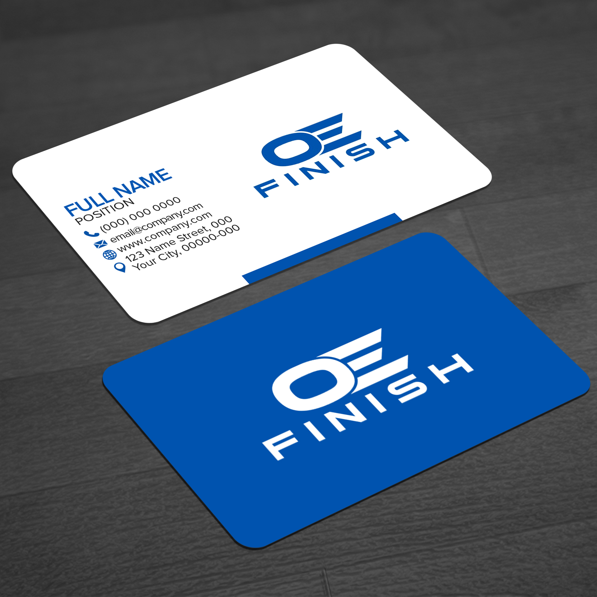 Business Card Design by WellDesign for OE FINISH | Design #32409218
