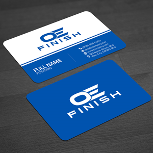 Business Card Design by WellDesign for OE FINISH | Design: #32409220