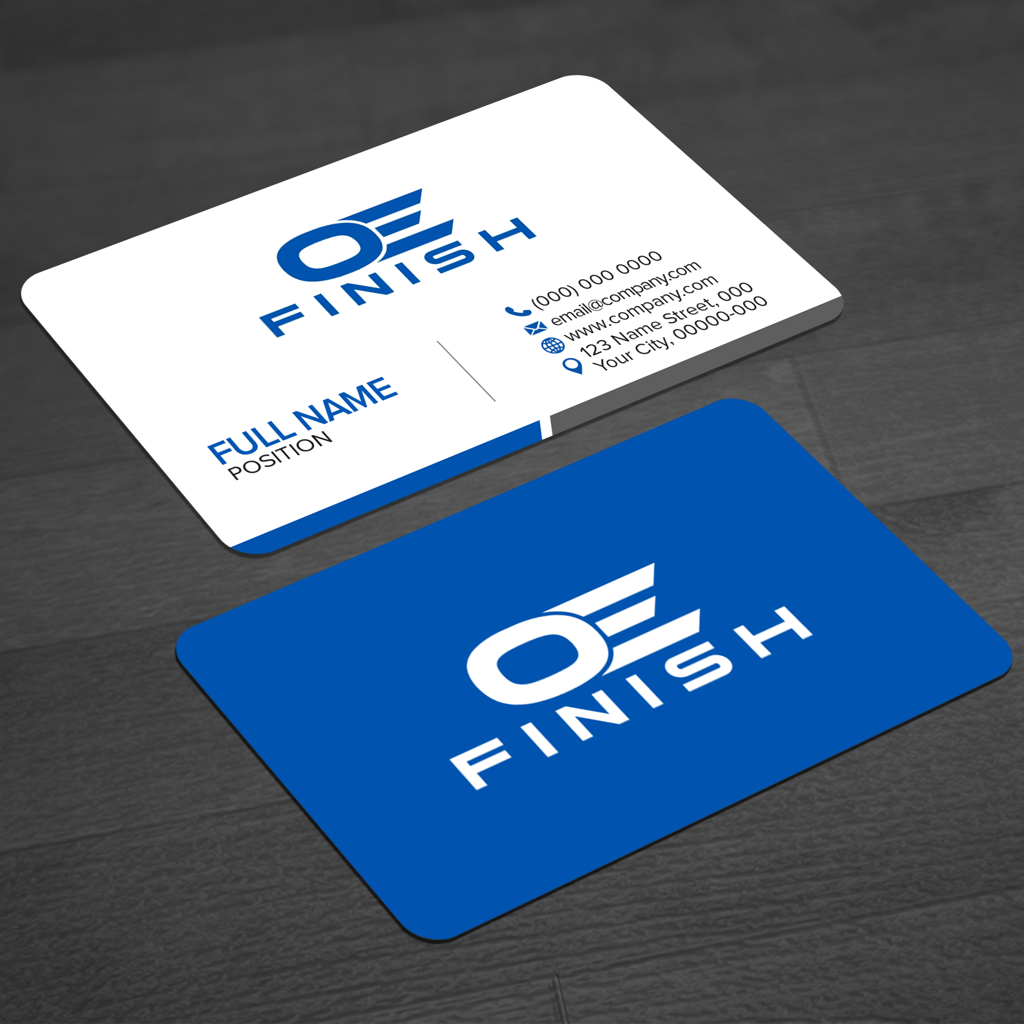 Diseño de Tarjeta de Presentación por WellDesign para OE FINISH | Diseño #32409221