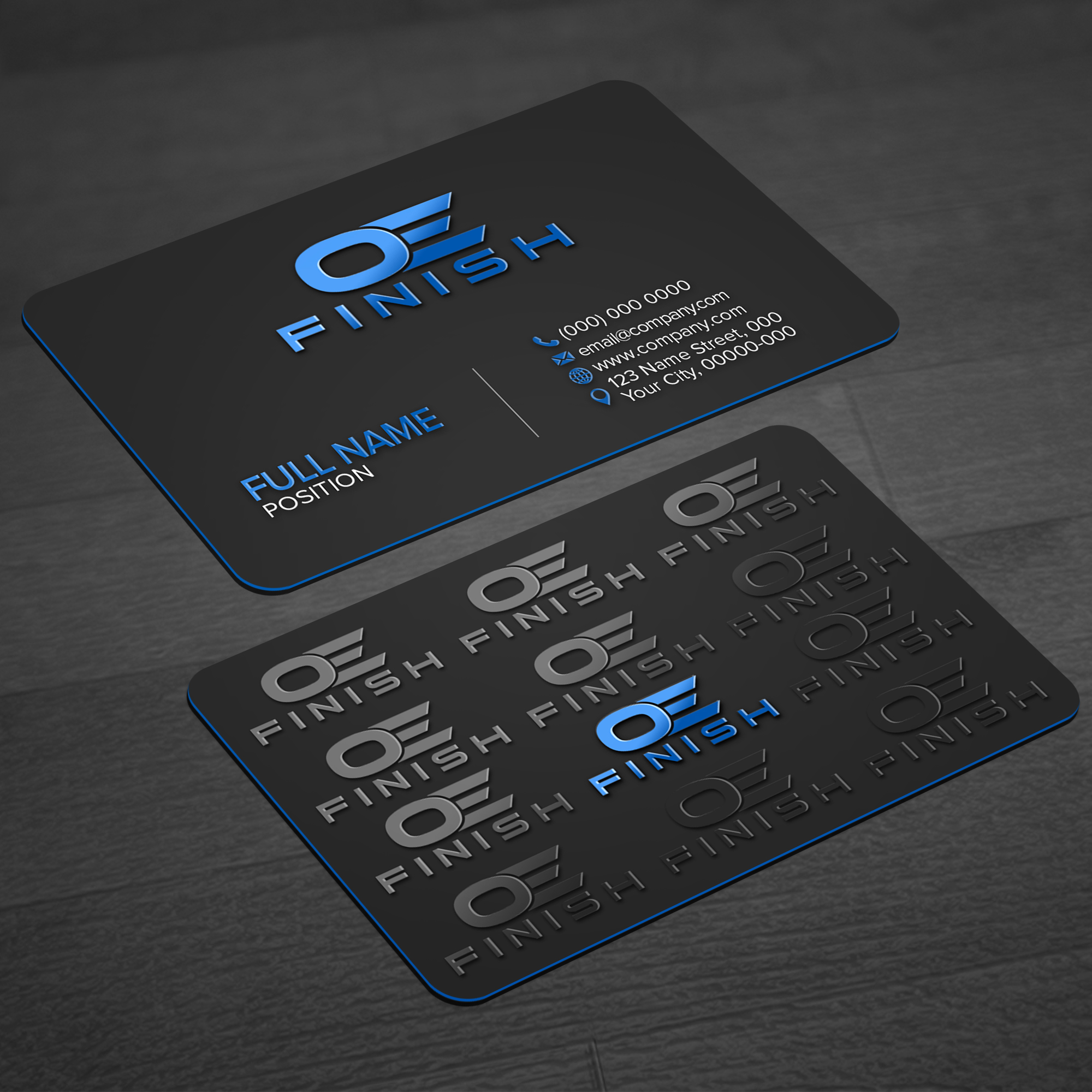 Business Card Design by WellDesign for OE FINISH | Design #32409238