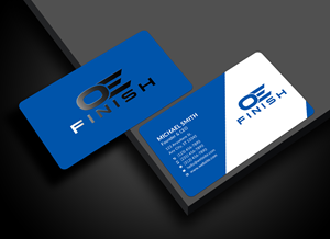 Business Card Design by Sun Moon Graphic Designer for OE FINISH | Design: #32410723