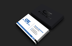 Diseño de Tarjeta de Presentación por DesignerShahadat para OE FINISH | Diseño: #32413113