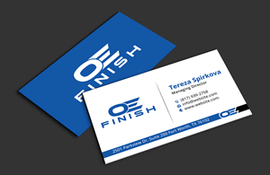 Diseño de Tarjeta de Presentación por DesignerShahadat para OE FINISH | Diseño: #32413115