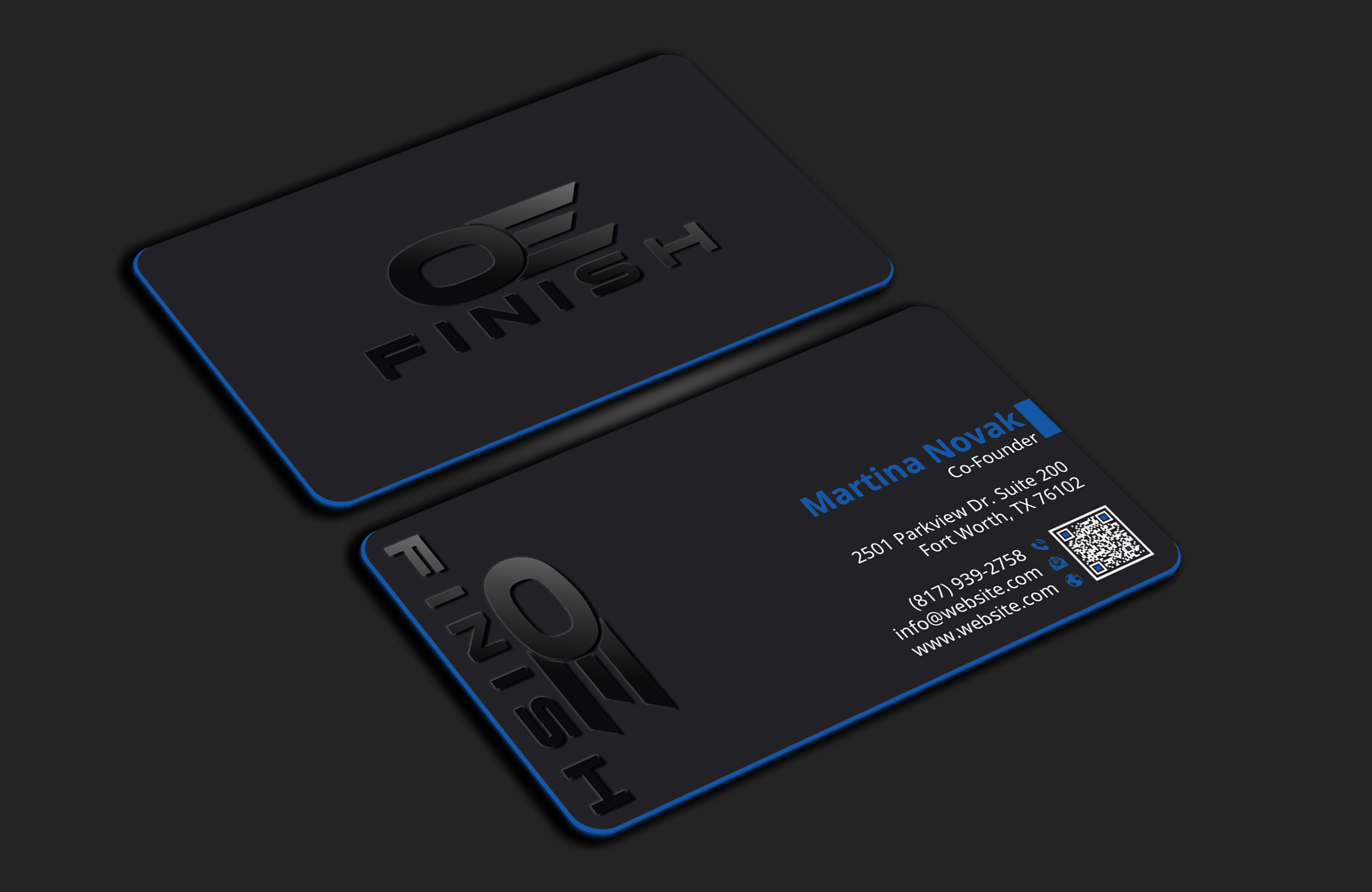 Business Card Design by DesignerShahadat for OE FINISH | Design #32413392