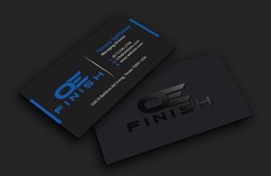 Diseño de Tarjeta de Presentación por DesignerShahadat para OE FINISH | Diseño: #32413401