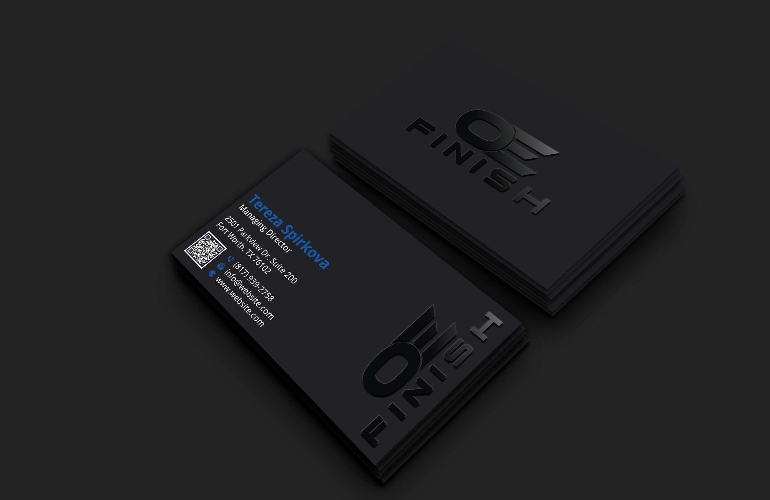 Business Card Design by DesignerShahadat for OE FINISH | Design #32413419