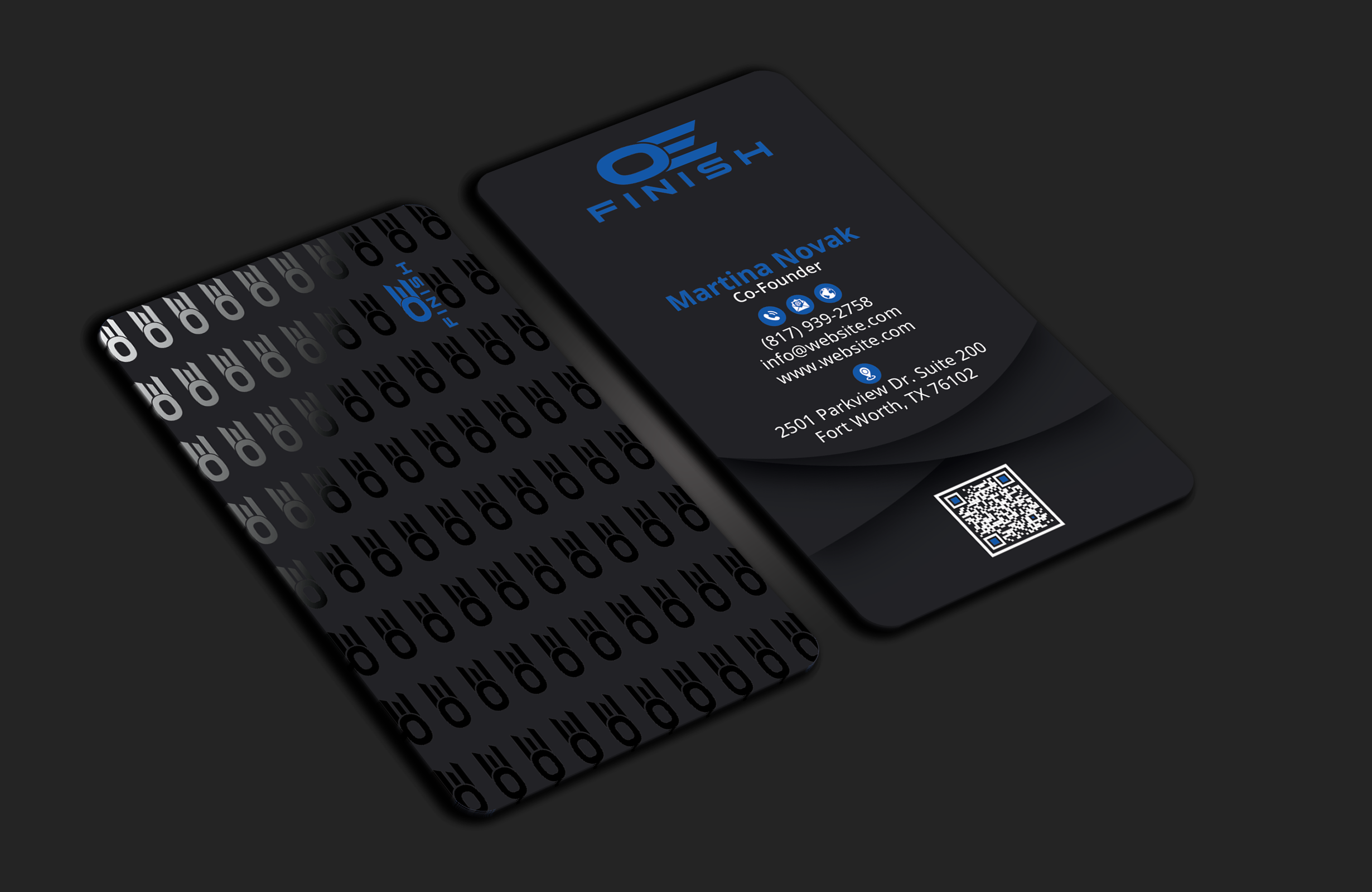 Business Card Design by DesignerShahadat for OE FINISH | Design #32413520