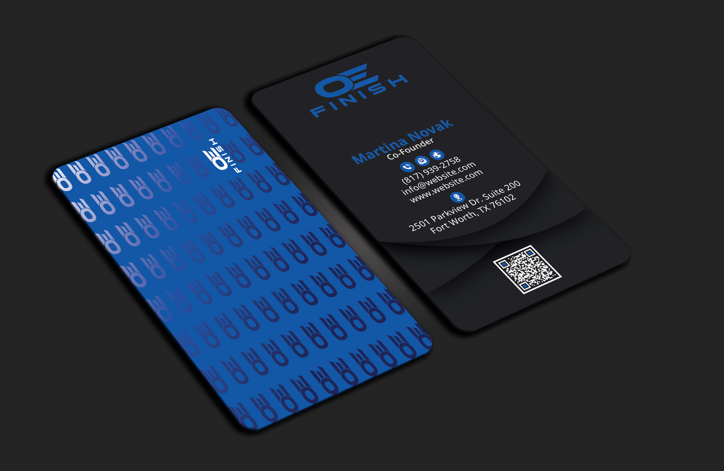 Business Card Design by DesignerShahadat for OE FINISH | Design #32413529