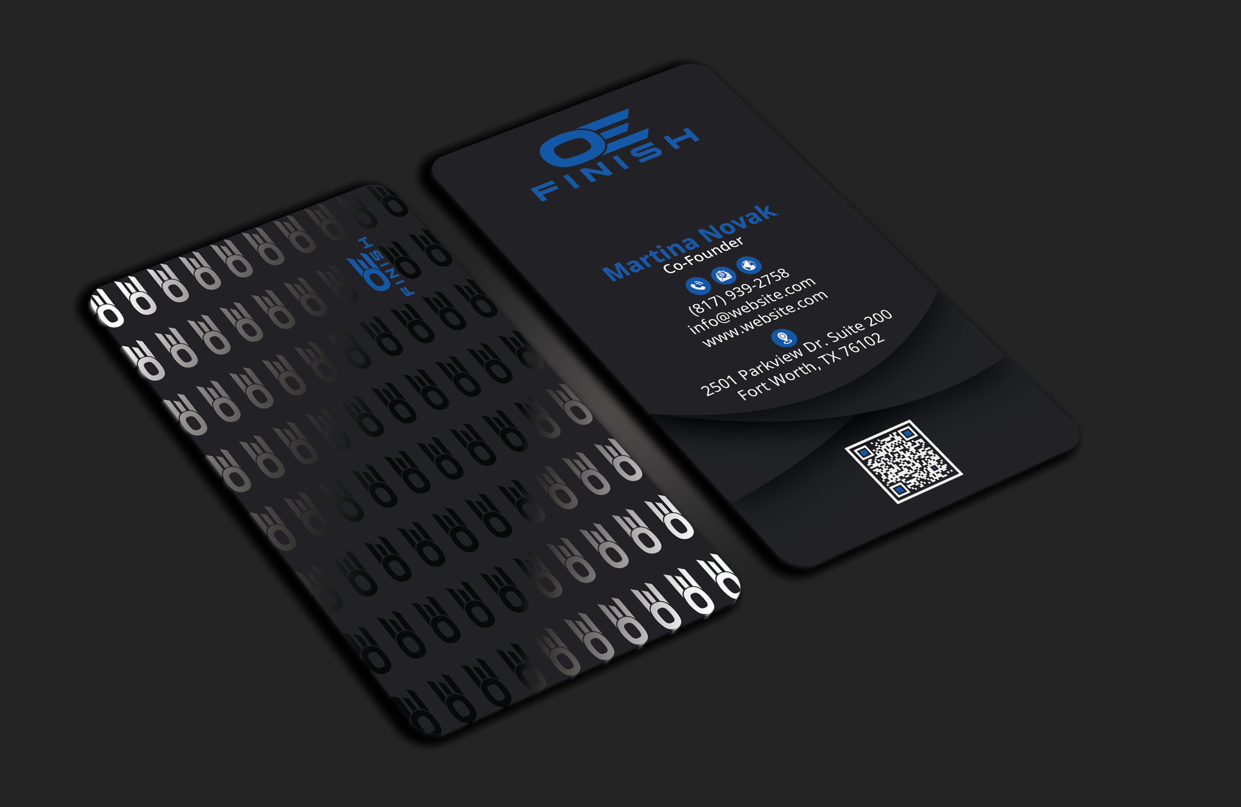 Business Card Design by DesignerShahadat for OE FINISH | Design #32413534
