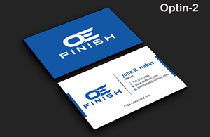 Diseño de Tarjeta de Presentación por DesignerShahadat para OE FINISH | Diseño: #32427256