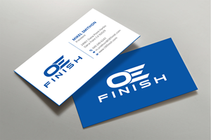 Business Card Design by DesignShout for OE FINISH | Design: #32414259