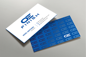 Business Card Design by DesignShout for OE FINISH | Design: #32414297