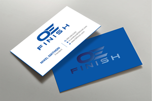 Business Card Design by DesignShout for OE FINISH | Design: #32414301