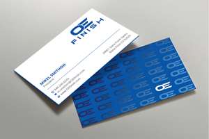 Business Card Design by DesignShout for OE FINISH | Design: #32414339