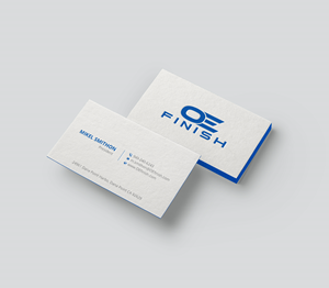 Business Card Design by DesignShout for OE FINISH | Design: #32414351