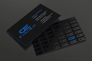 Business Card Design by DesignShout for OE FINISH | Design: #32418250