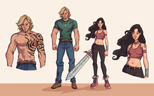 Character Design by StefanArtDesign for this project | Design: #32671474