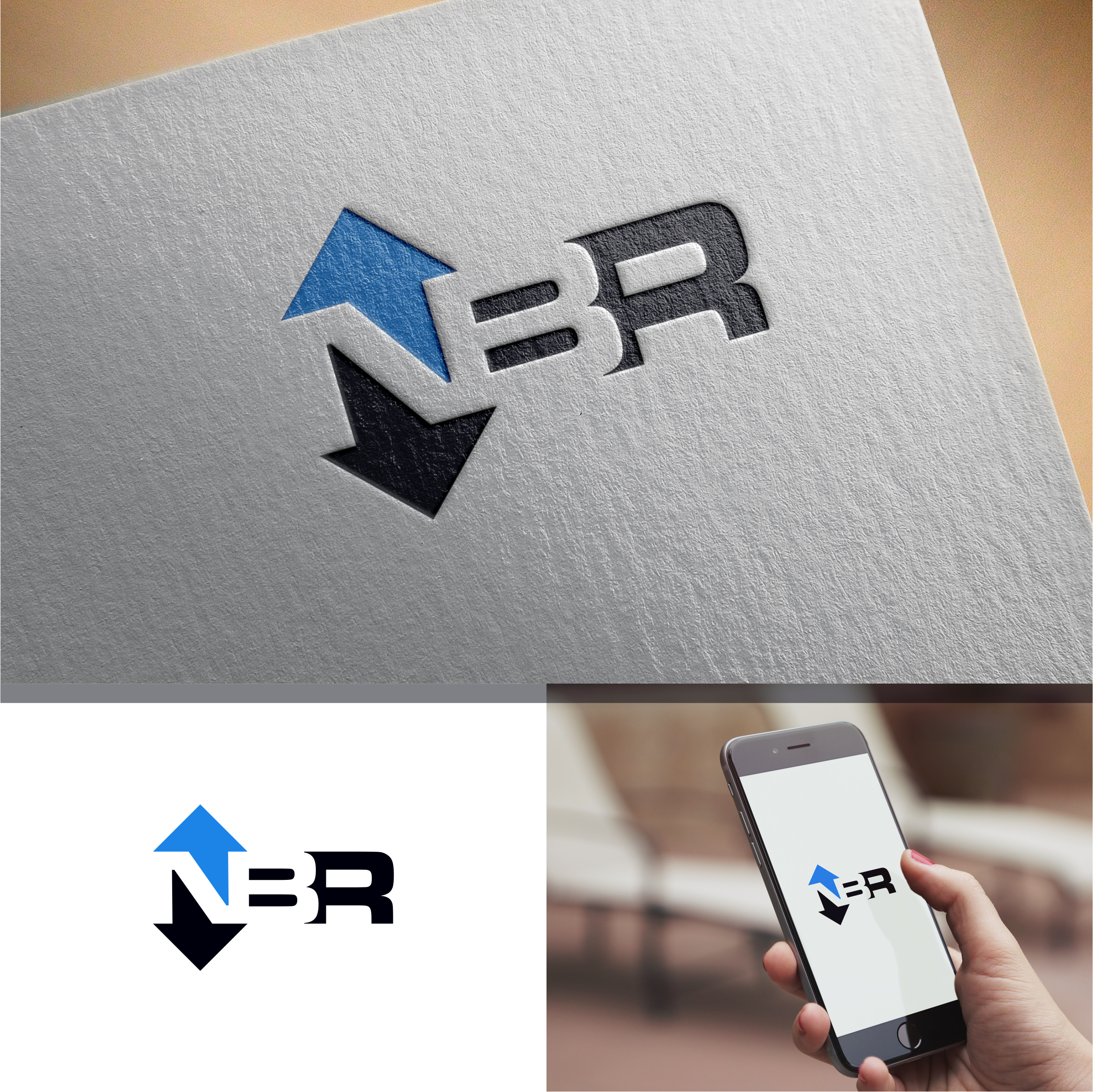 Logo Design by ghillvan for NBR GROUP | Design #32420092