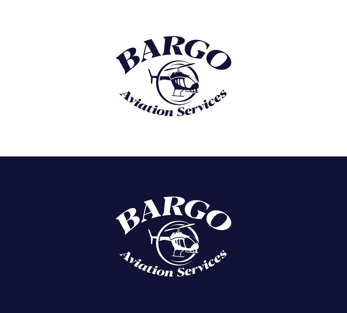 Logo Design by Muskan Craft for Bargo Aviation Services | Design #32432144