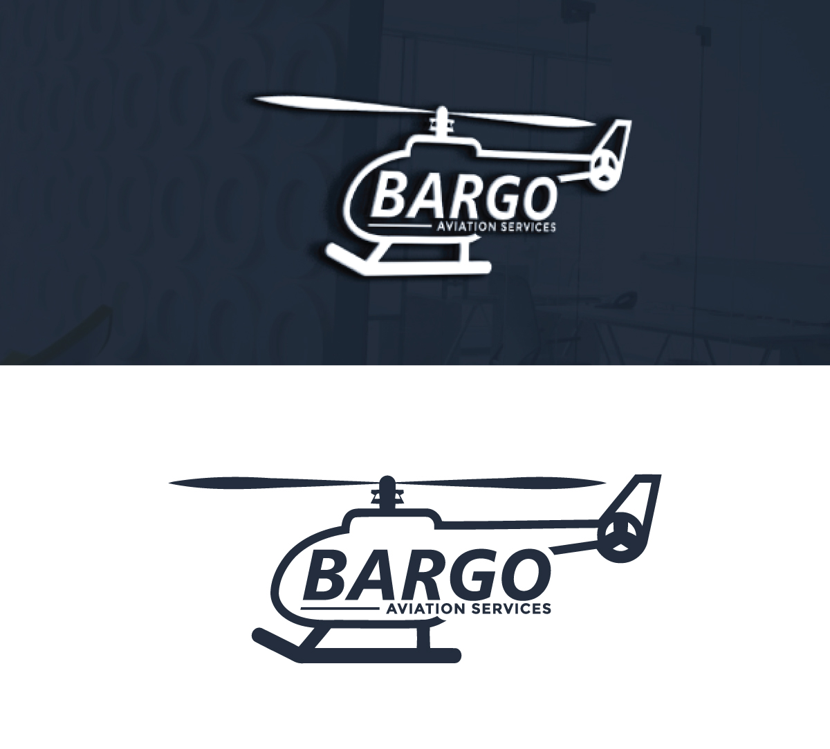 Logo Design by Muskan Craft for Bargo Aviation Services | Design #32438859