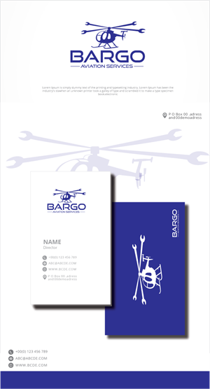 Logo Design by zebronicgraphic for Bargo Aviation Services | Design: #32417604