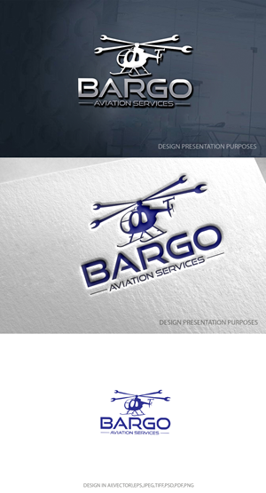 Logo Design by zebronicgraphic for Bargo Aviation Services | Design: #32417605