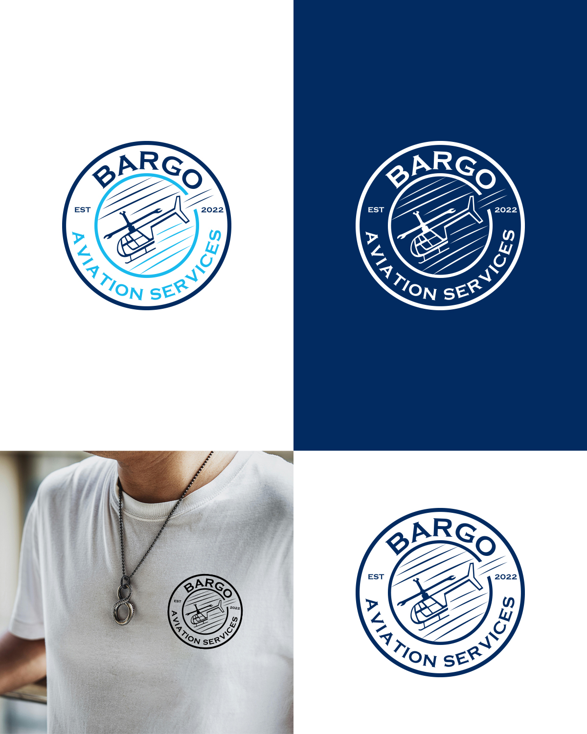 Logo Design by Maxo-Biz for Bargo Aviation Services | Design #32439882