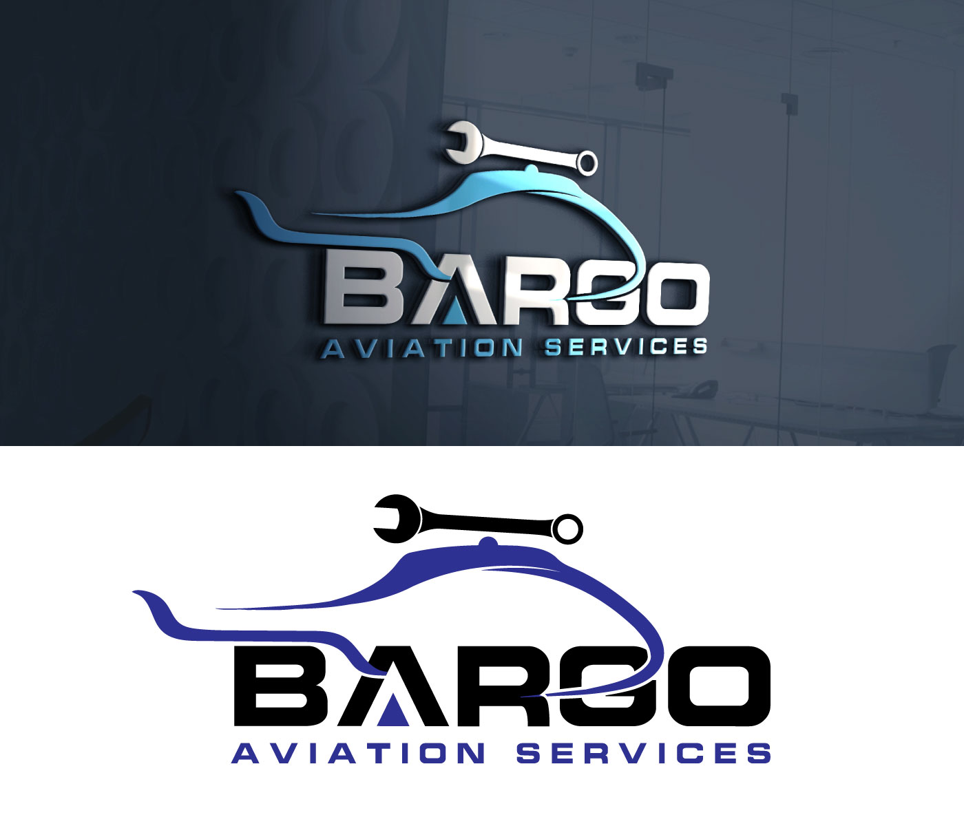 Logo Design by Fürstenberg design for Bargo Aviation Services | Design #32431263