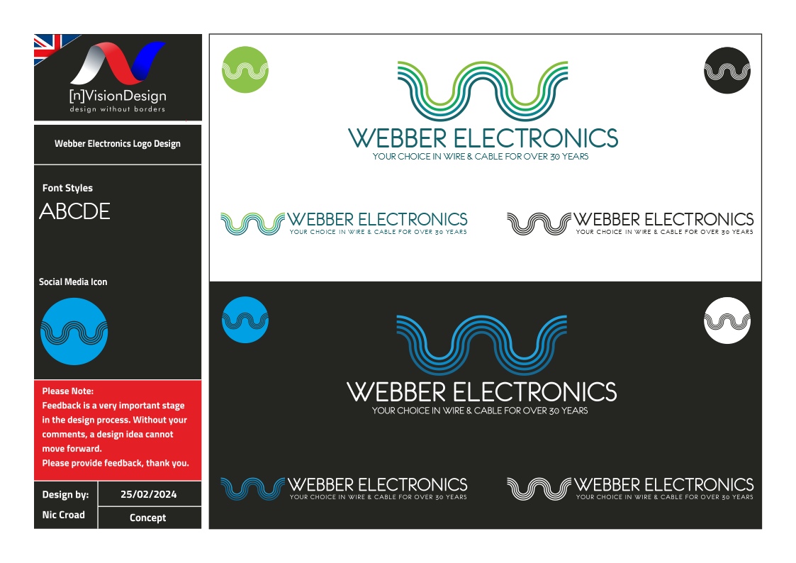 Logo-Design von nvisiondesign.co.uk für Webber Electronics | Design #32416781
