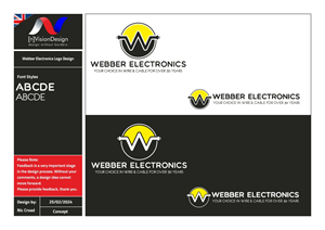 Logo Design by nvisiondesign.co.uk for Webber Electronics | Design: #32418000