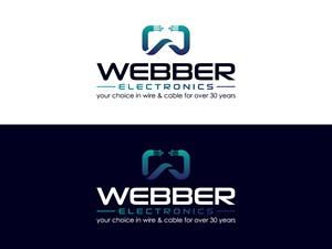 Logo Design by 439 Creations for Webber Electronics | Design: #32417751