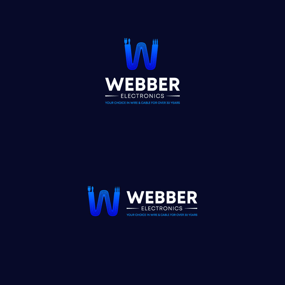 Logo Design by Adnan Bhatti for Webber Electronics | Design #32416519