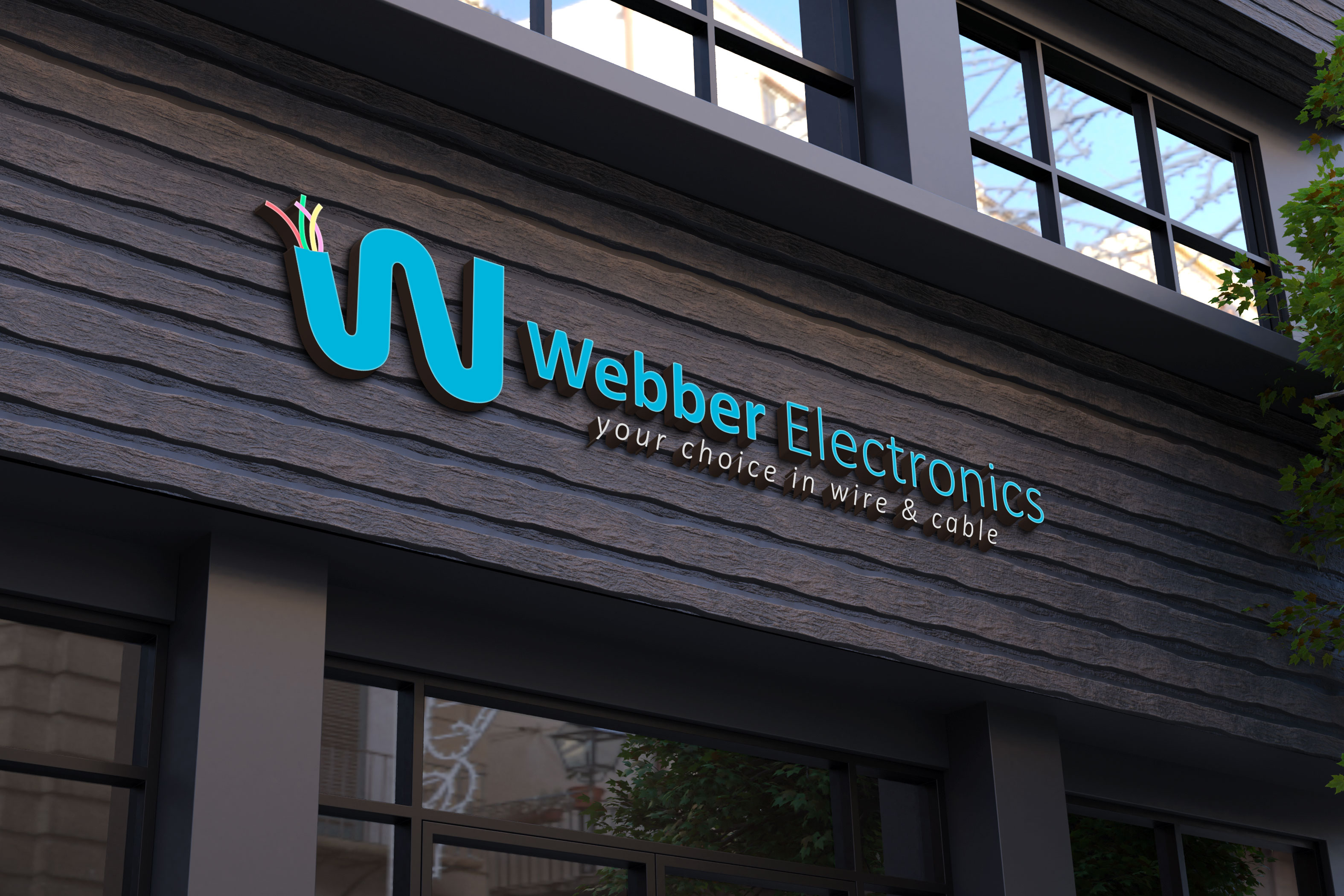 Logo-Design von Kavth für Webber Electronics | Design #32430534