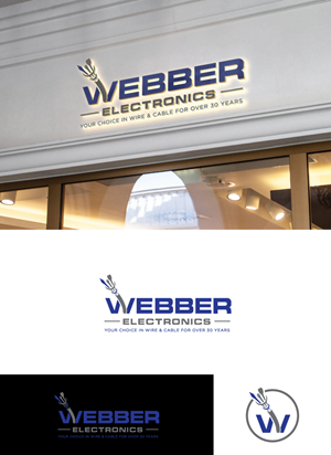 Logo Design by SK art_pro for Webber Electronics | Design: #32416556