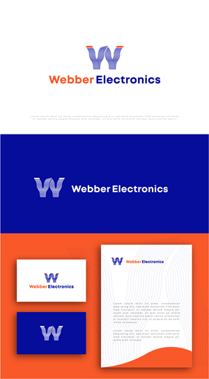 Logo Design by 99 Art.. for Webber Electronics | Design: #32415962