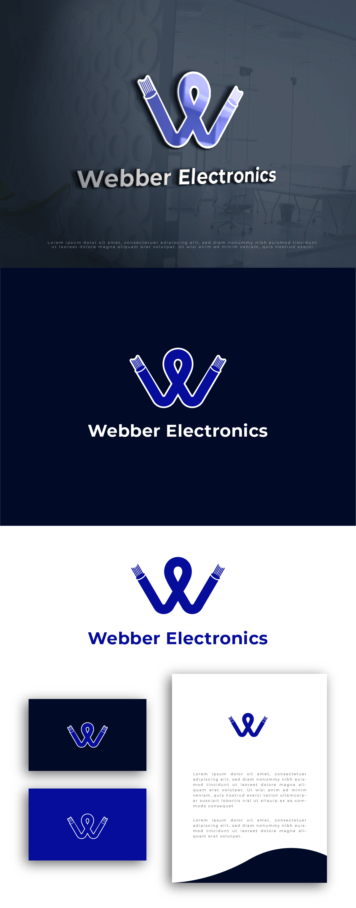 Logo-Design von 99 Art.. für Webber Electronics | Design #32417088