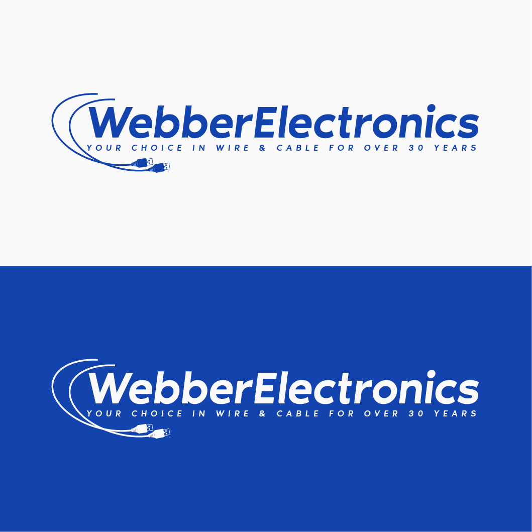 Logo Design by Deer Studio for Webber Electronics | Design #32429209