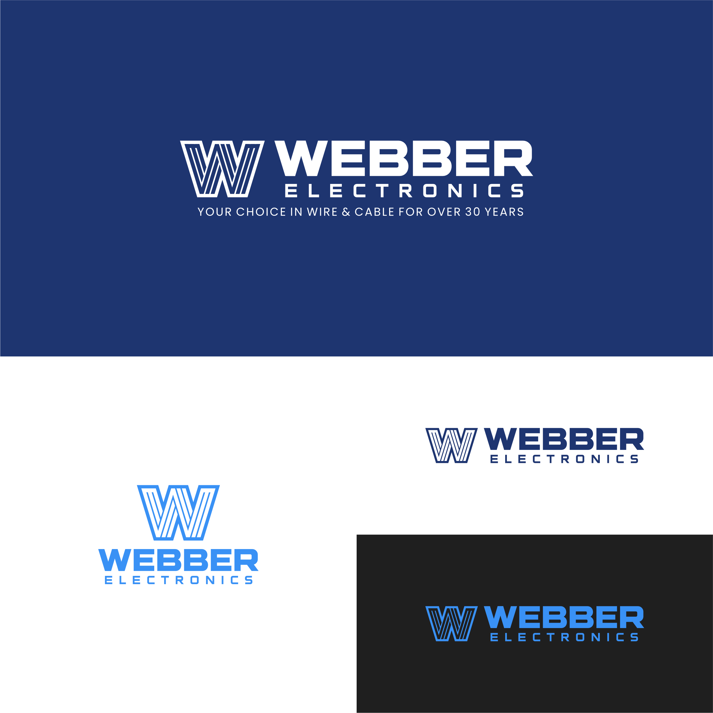 Logo Design by YNCK for Webber Electronics | Design #32421598