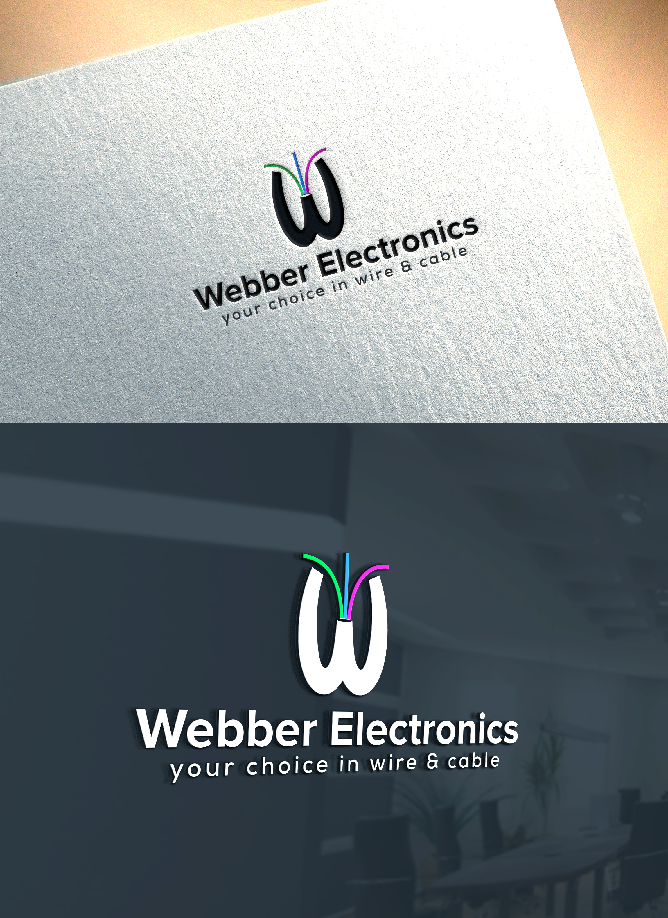 Logo Design by RaKu 2 for Webber Electronics | Design #32433225