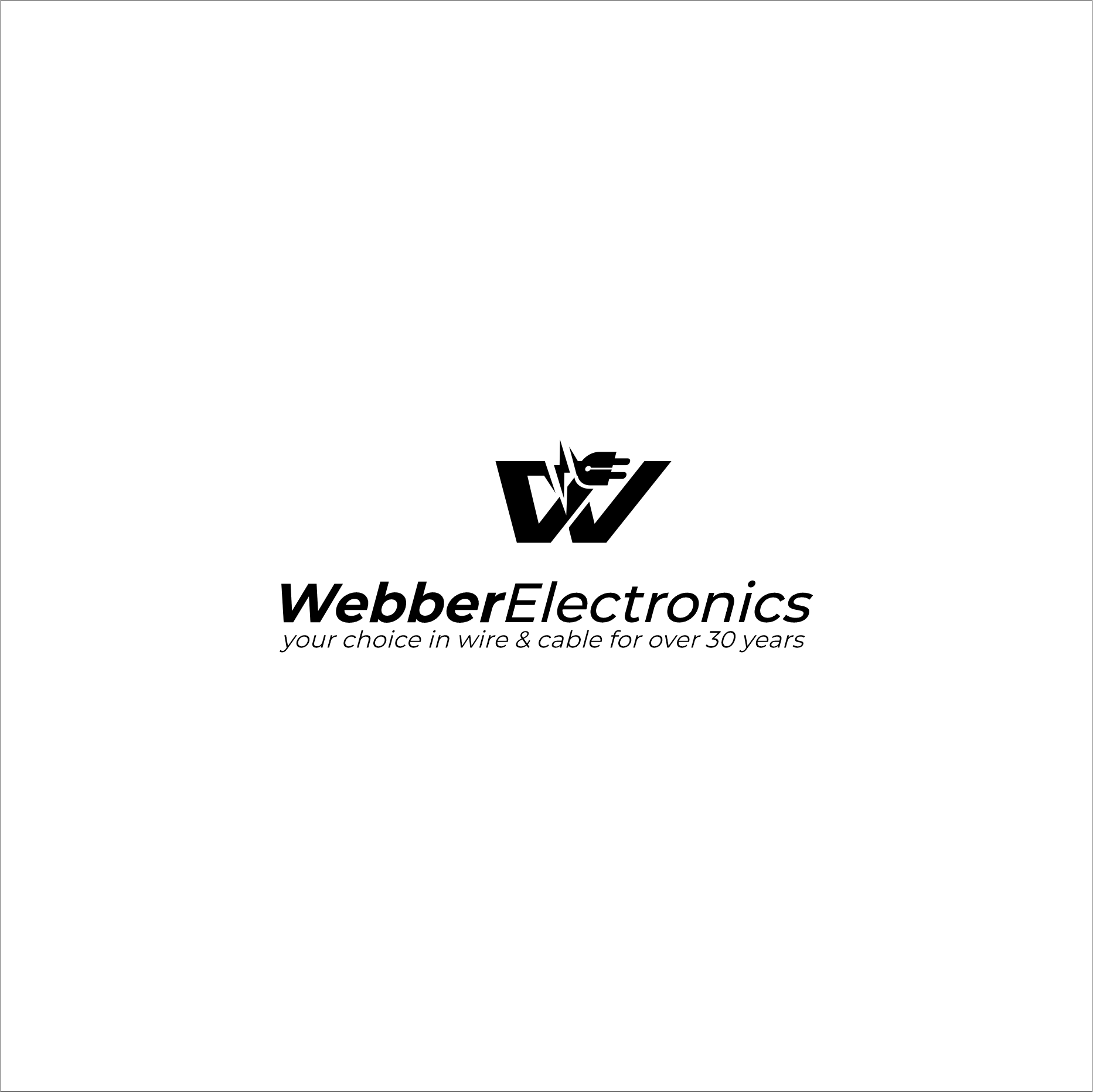 Logo Design by B4LYA for Webber Electronics | Design #32415705