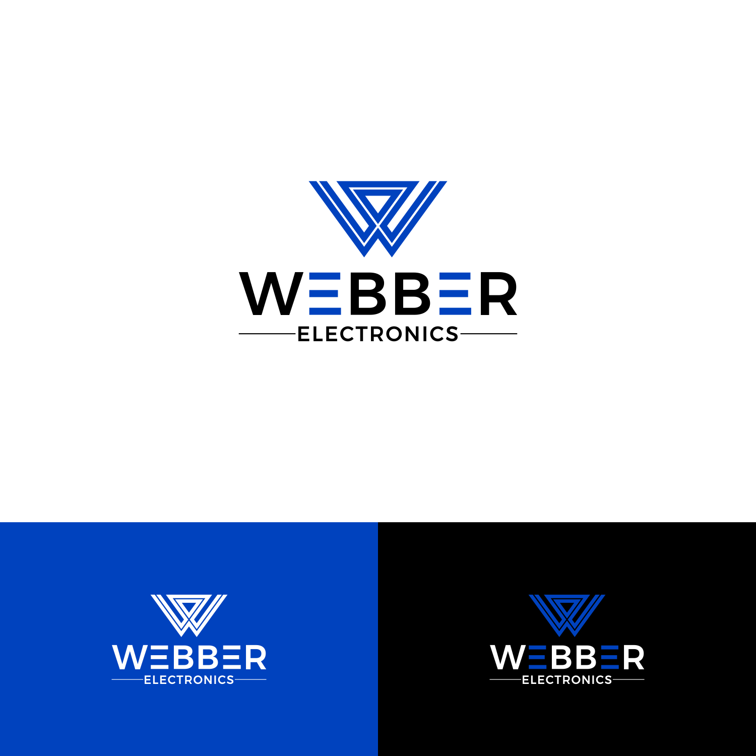 Logo Design by zia77 for Webber Electronics | Design #32415097