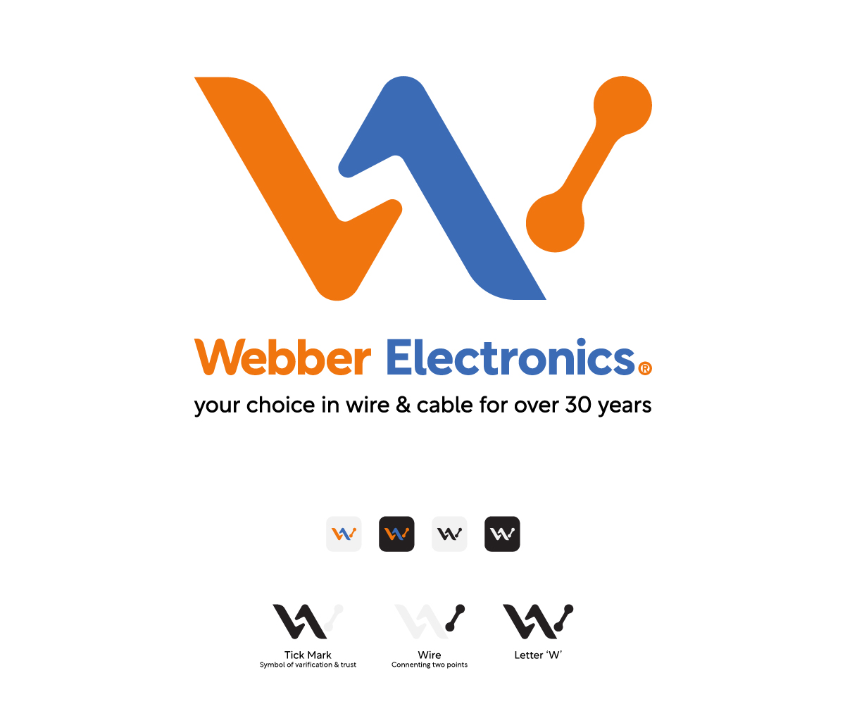 Diseño de Logo por mmi404 para Webber Electronics | Diseño #32426422
