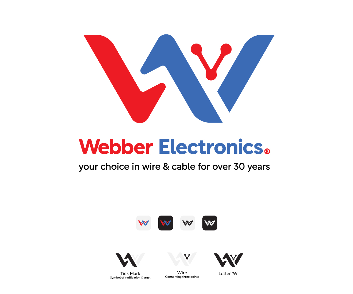 Logo Design by mmi404 for Webber Electronics | Design #32426423