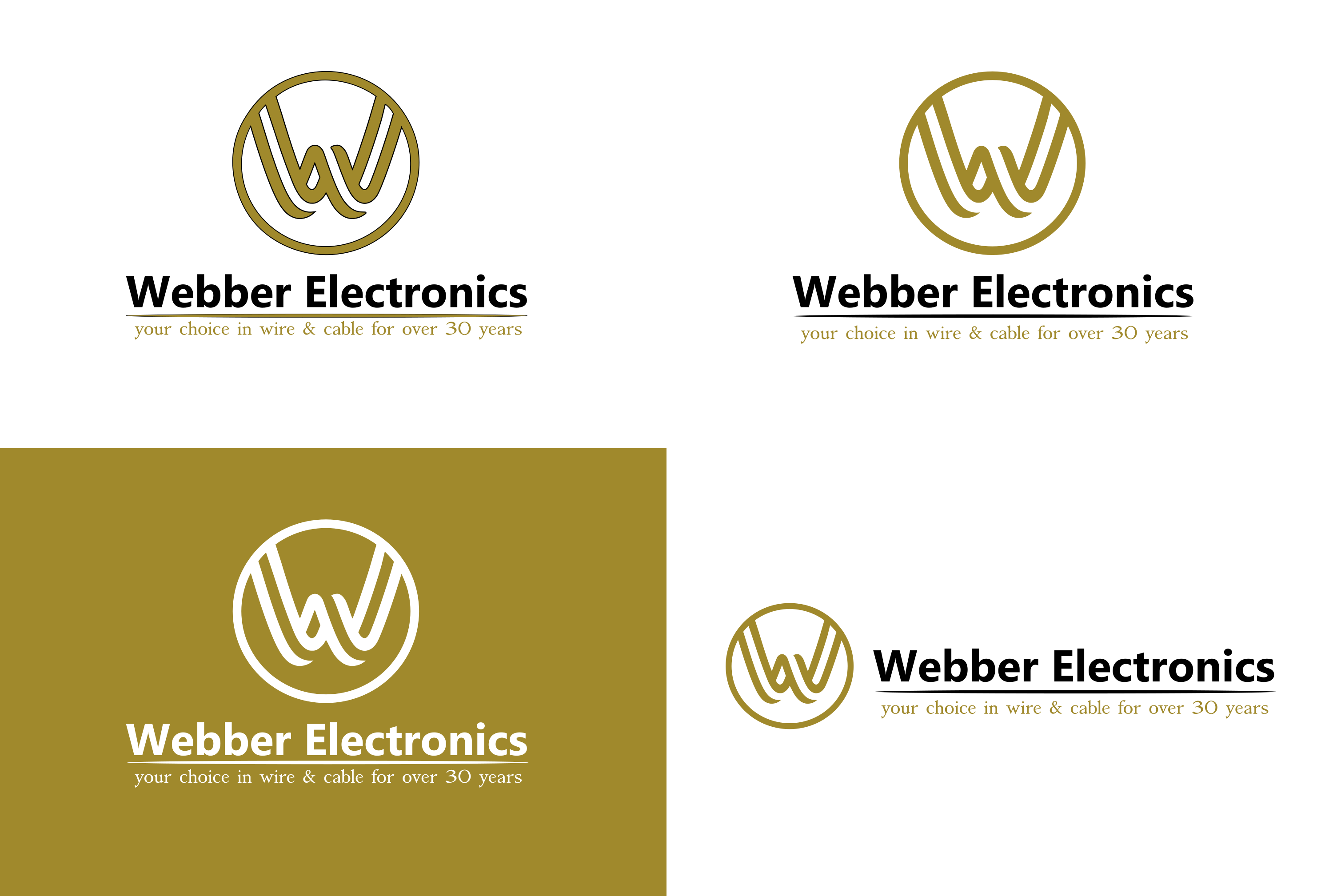 Logo Design by Giovanni for Webber Electronics | Design #32419371