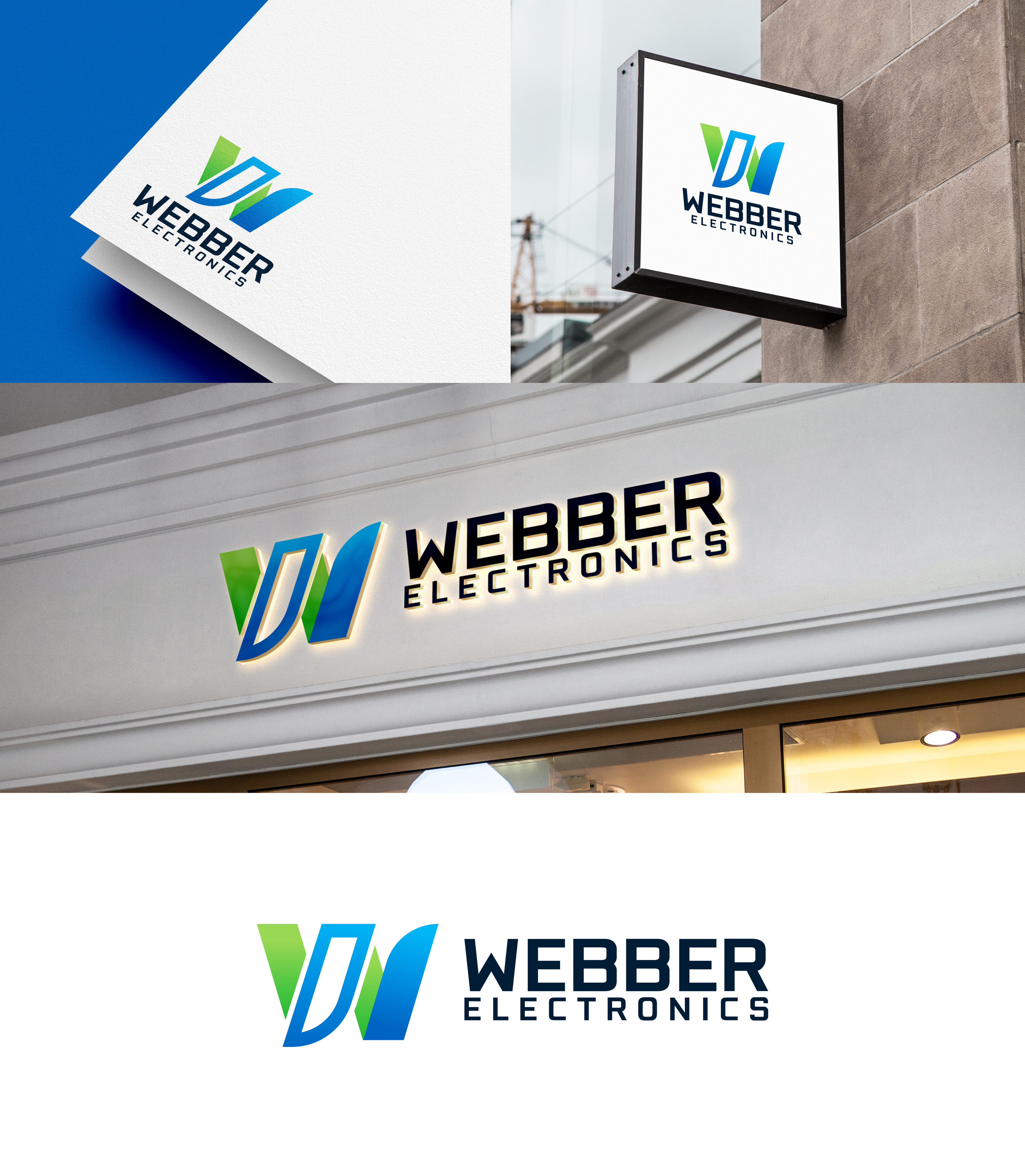 Logo Design by aexoagency for Webber Electronics | Design #32416950