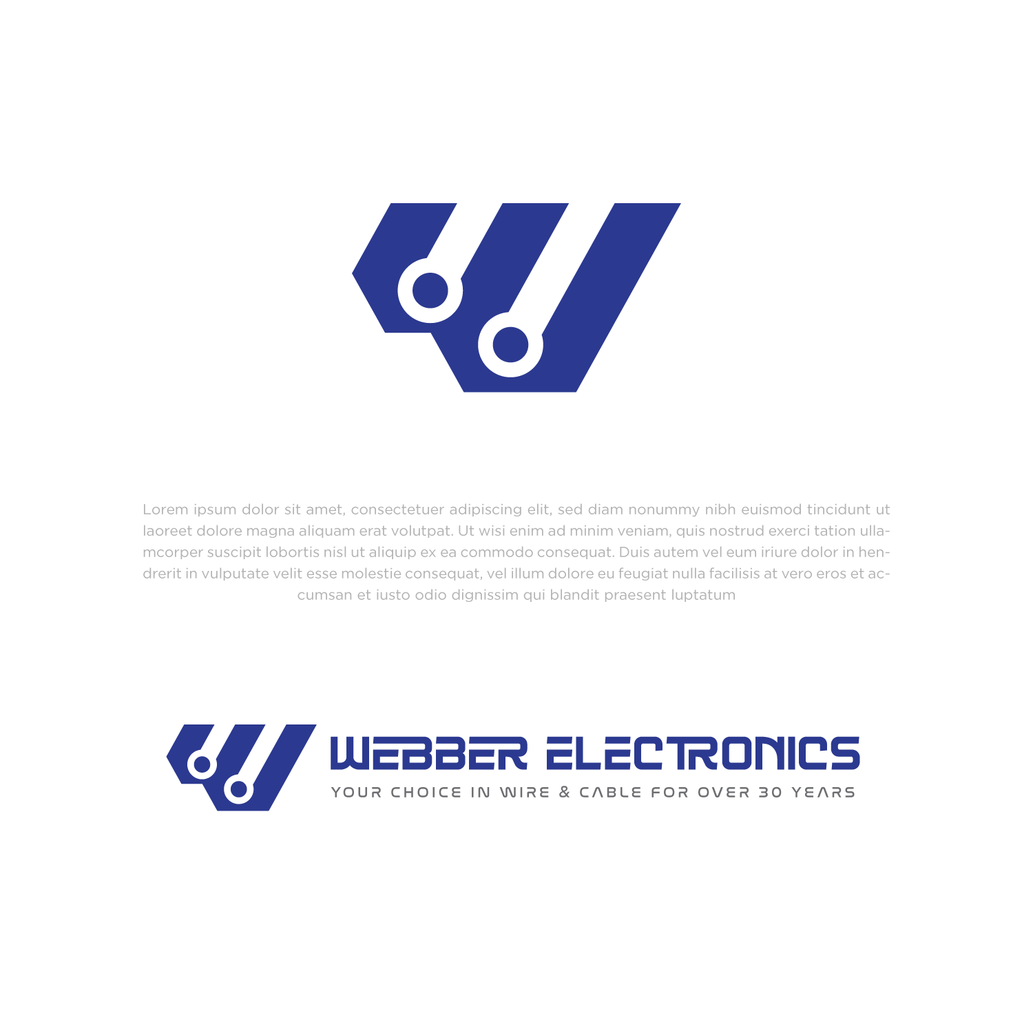Logo Design by Abdul 20 for Webber Electronics | Design #32415669