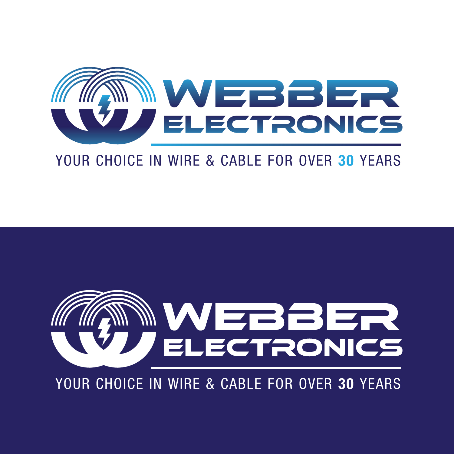 Logo Design by geni for Webber Electronics | Design #32416303