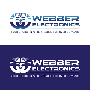 Logo Design by geni for Webber Electronics | Design #32416303