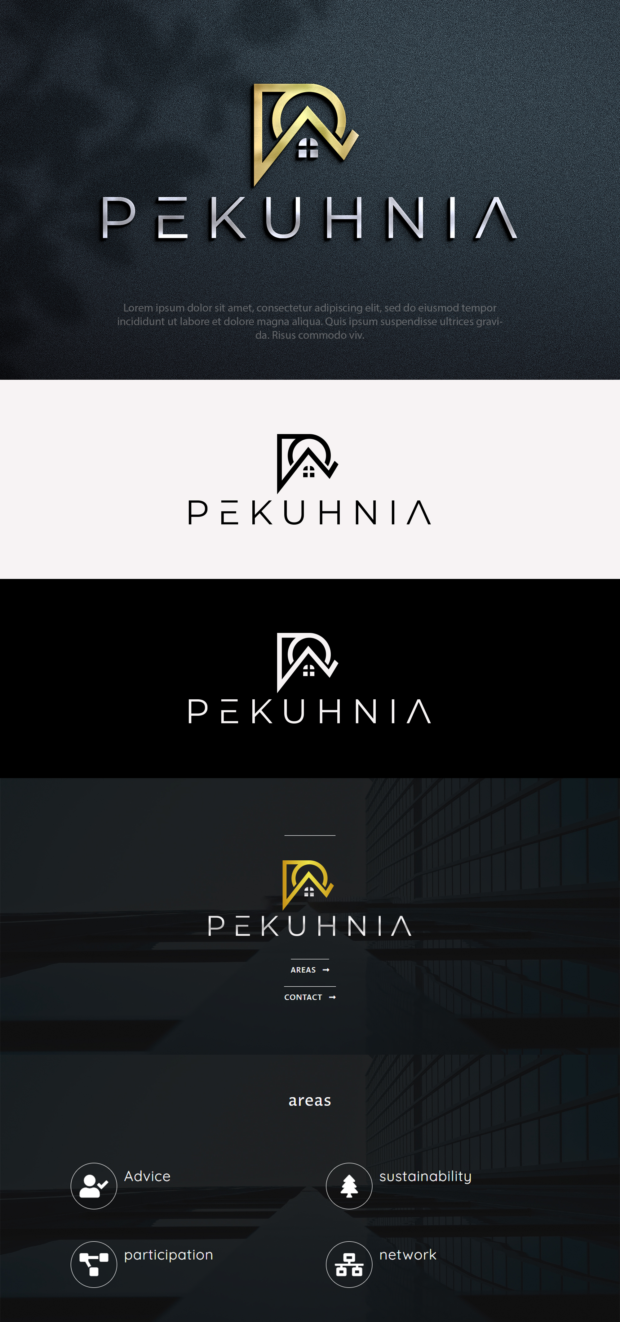 Logo Design by Design Athics for PEKUHNIA Management GmbH | Design #32424089